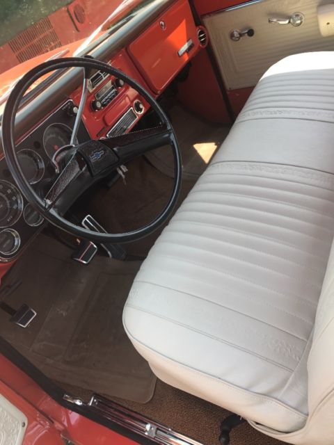 1970 Orange Chevrolet C-10 Truck