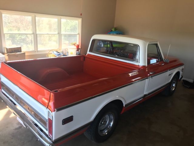 1970 Orange Chevrolet C-10 Truck
