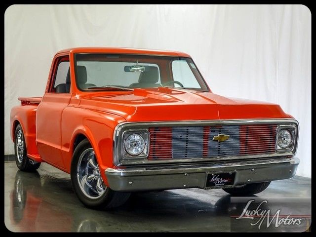 1970 Orange Chevrolet C-10 Pickup Truck