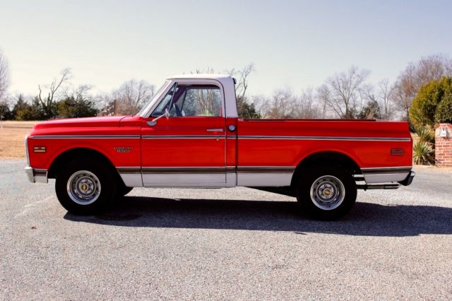 1970 Red Chevrolet C-10