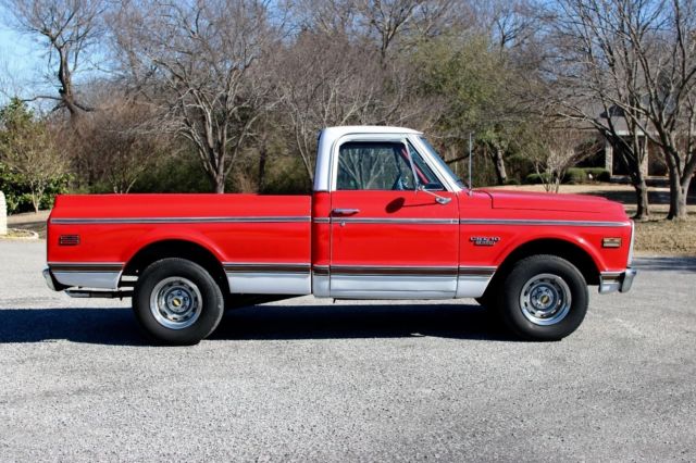 1970 Red Chevrolet C-10