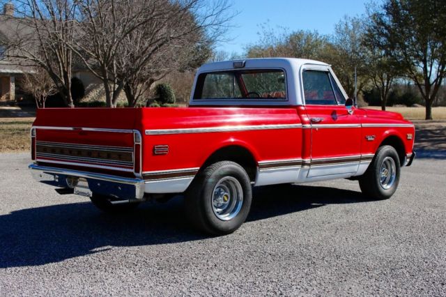 1970 Red Chevrolet C-10