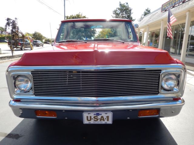 1970 Red Chevrolet C-10 Standard Cab Pickup