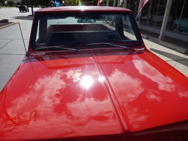 1970 Red Chevrolet C-10 Standard Cab Pickup