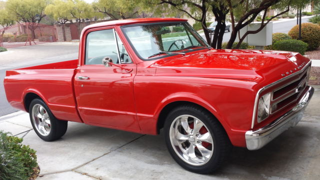 1970 Red Chevrolet C-10 Standard Cab Pickup