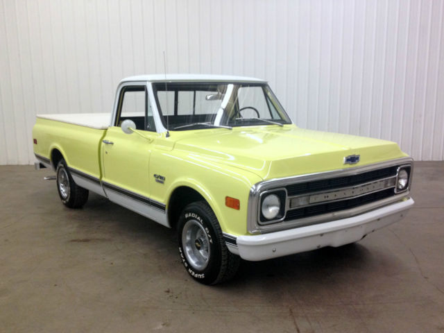 1970 Lime Yellow Chevrolet C-10 U/K
