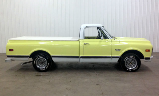 1970 Lime Yellow Chevrolet C-10 U/K