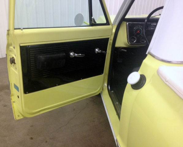 1970 Lime Yellow Chevrolet C-10 U/K