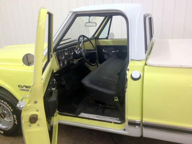 1970 Lime Yellow Chevrolet C-10 U/K