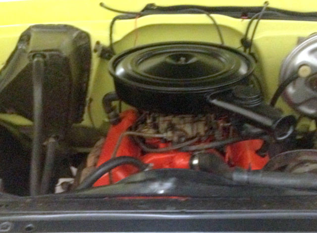 1970 Lime Yellow Chevrolet C-10 U/K