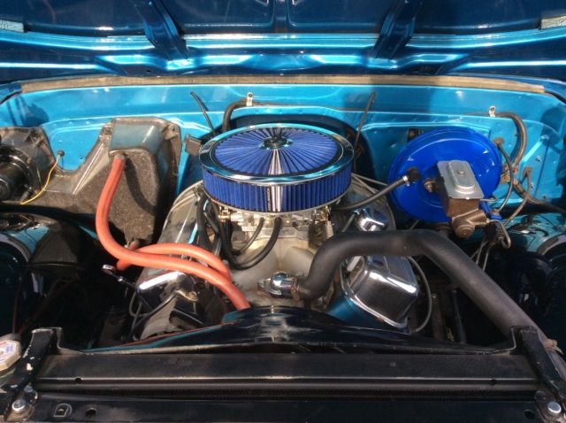1970 Blue/white Chevrolet C-10 U/K