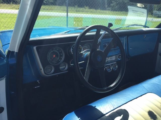 1970 Blue/white Chevrolet C-10 U/K