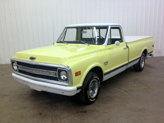 1970 Lime Yellow Chevrolet C-10 U/K