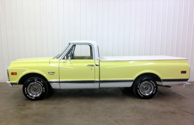 1970 Lime Yellow Chevrolet C-10 U/K