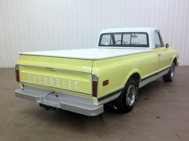 1970 Lime Yellow Chevrolet C-10 U/K