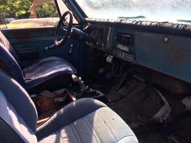 1970 Silver Chevrolet C-10 Standard Cab Pickup