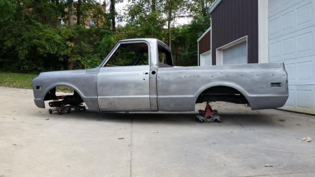 1970 Bare Steel Chevrolet C-10 U/K