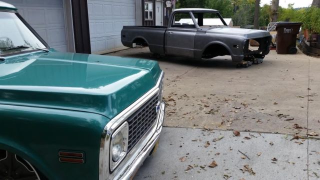 1970 Bare Steel Chevrolet C-10 U/K