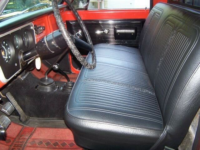 1970 Red Chevrolet c10 Pickup