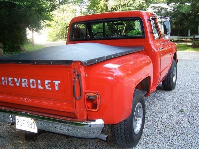 1970 Red Chevrolet c10 Pickup