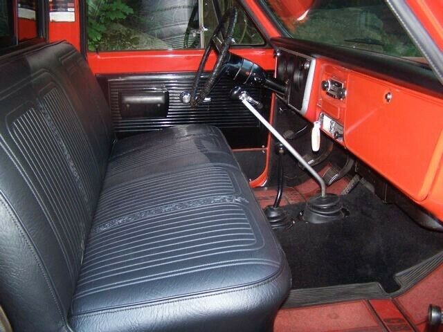1970 Red Chevrolet c10 Pickup