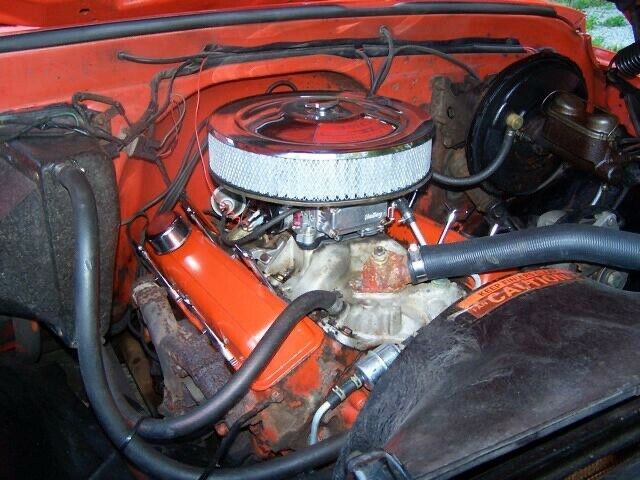 1970 Red Chevrolet c10 Pickup