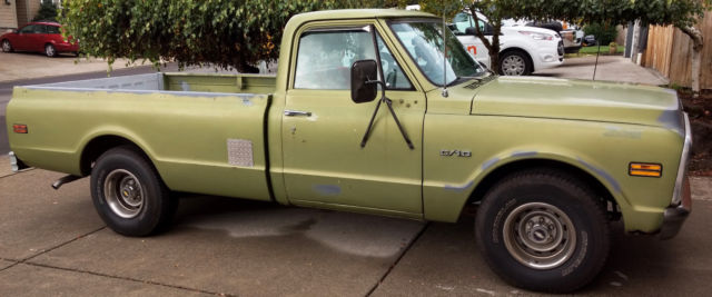 1970 Green Chevrolet C-10 Standard Cab Pickup