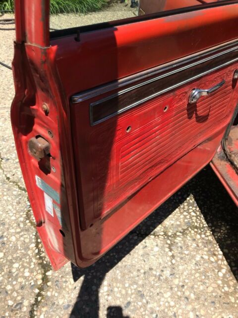 1970 Orange Chevrolet C-10 Standard Cab Pickup