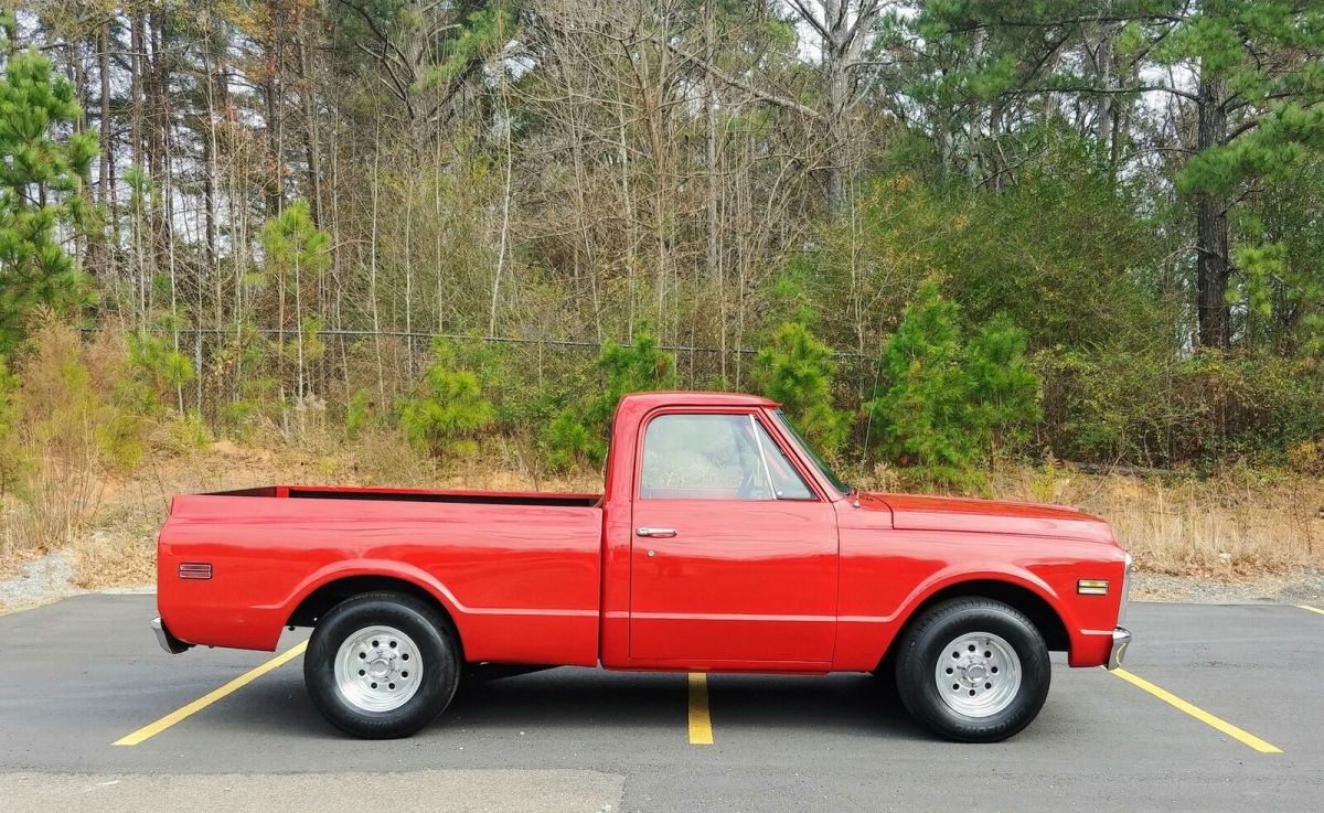 1970 Red Chevrolet C-10 Pick-Up