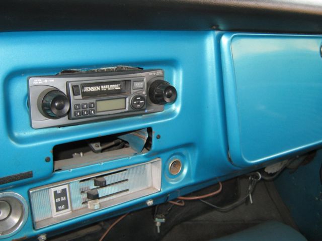 1970 Blue Chevrolet C-10