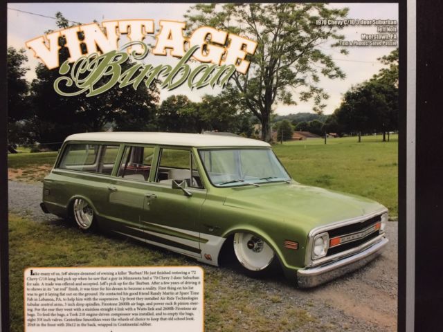 1970 sea green met. Chevrolet C-10 Wagon