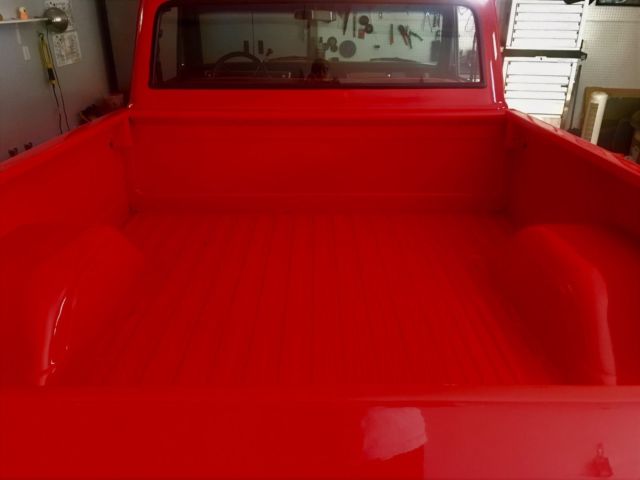 1970 Red Chevrolet C-10 SHORT WIDE BED