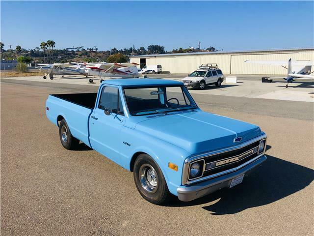 1970 Blue Chevrolet C-10 Pickup Truck
