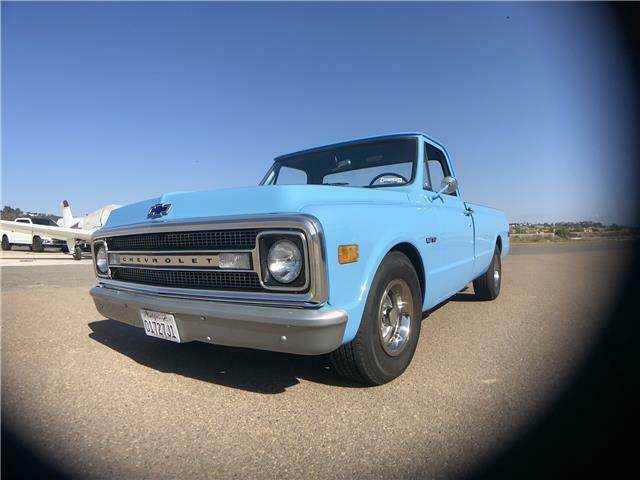 1970 Blue Chevrolet C-10 Pickup Truck