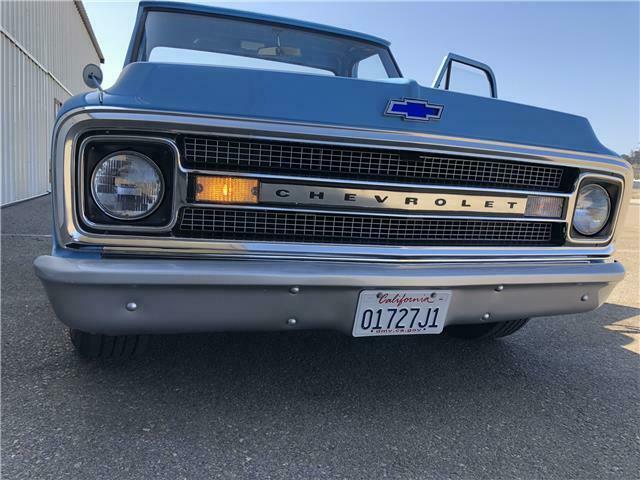 1970 Blue Chevrolet C-10 Pickup Truck