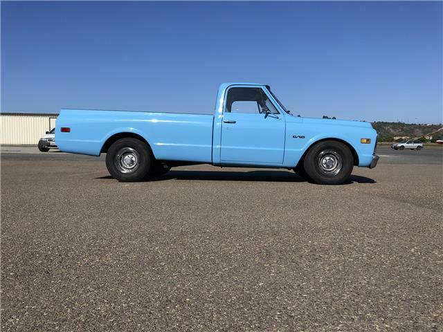 1970 Blue Chevrolet C-10 Pickup Truck