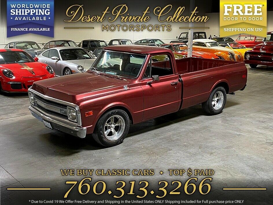 1970 Maroon Chevrolet Other Pickups Pickup