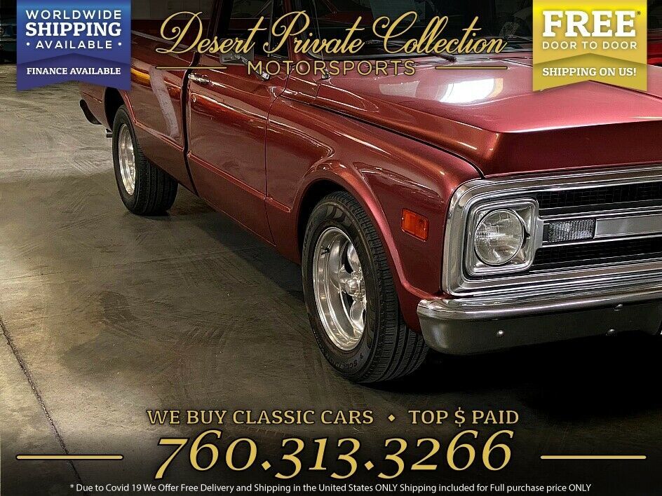 1970 Maroon Chevrolet Other Pickups Pickup