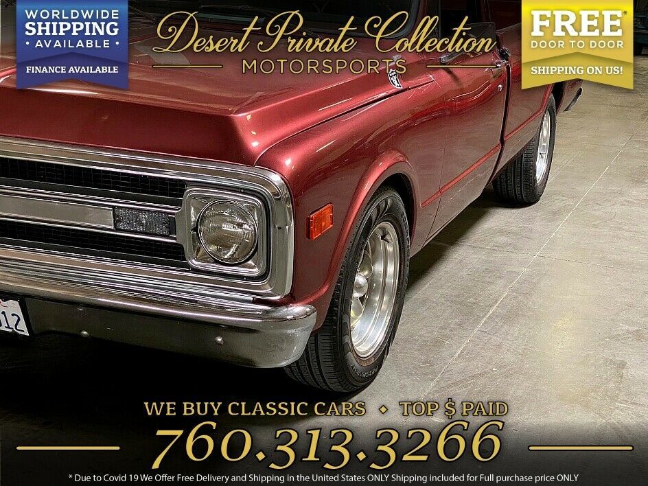 1970 Maroon Chevrolet Other Pickups Pickup