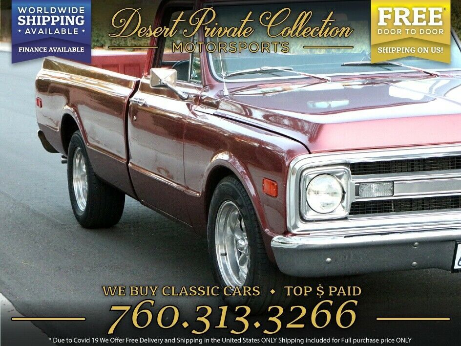 1970 Maroon Chevrolet Other Pickups Pickup