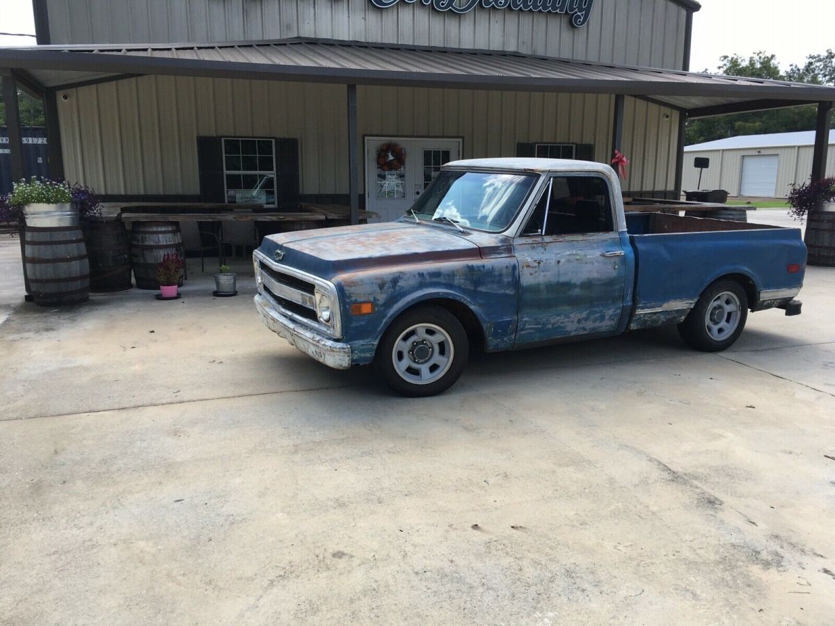 1970 Blue Chevrolet C10/K10 Pickup