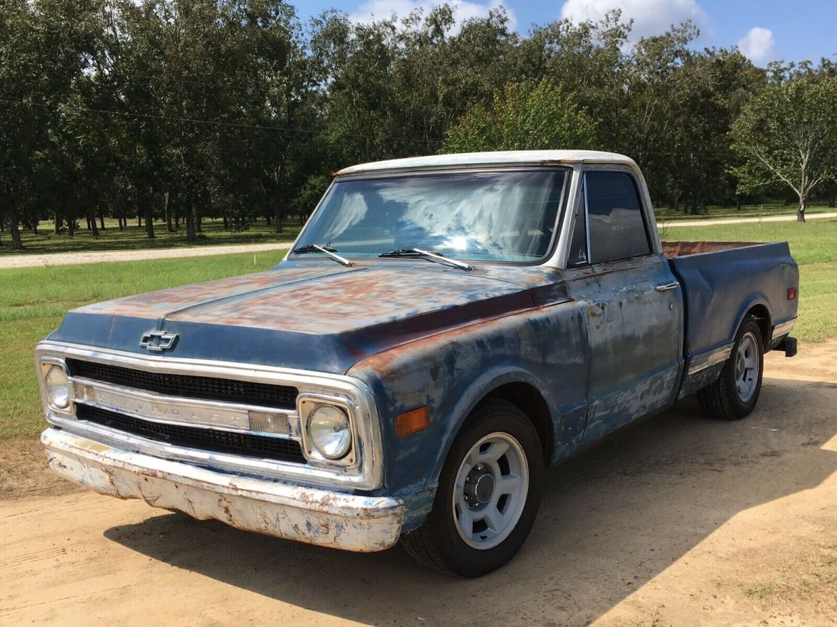 1970 Blue Chevrolet C10/K10 Pickup