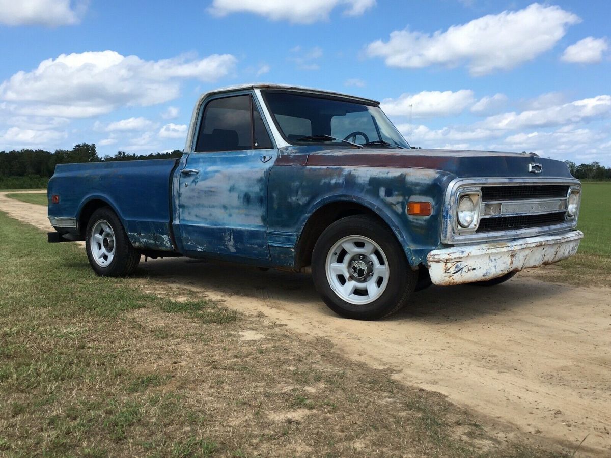 1970 Blue Chevrolet C10/K10 Pickup