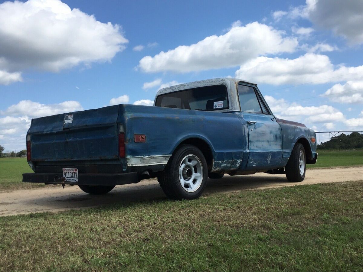 1970 Blue Chevrolet C10/K10 Pickup
