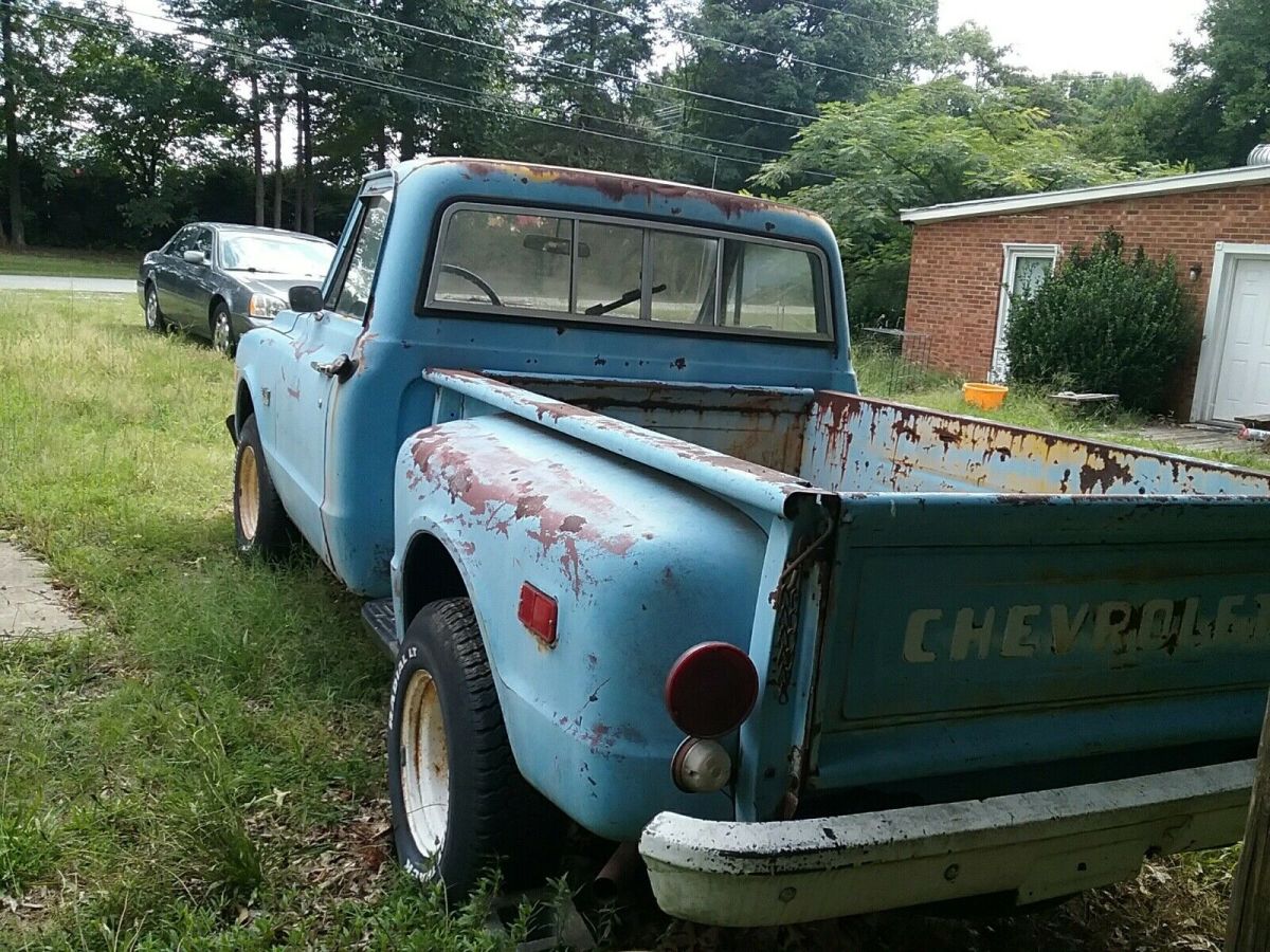 1970 Blue Chevrolet C10/K10 Pickup