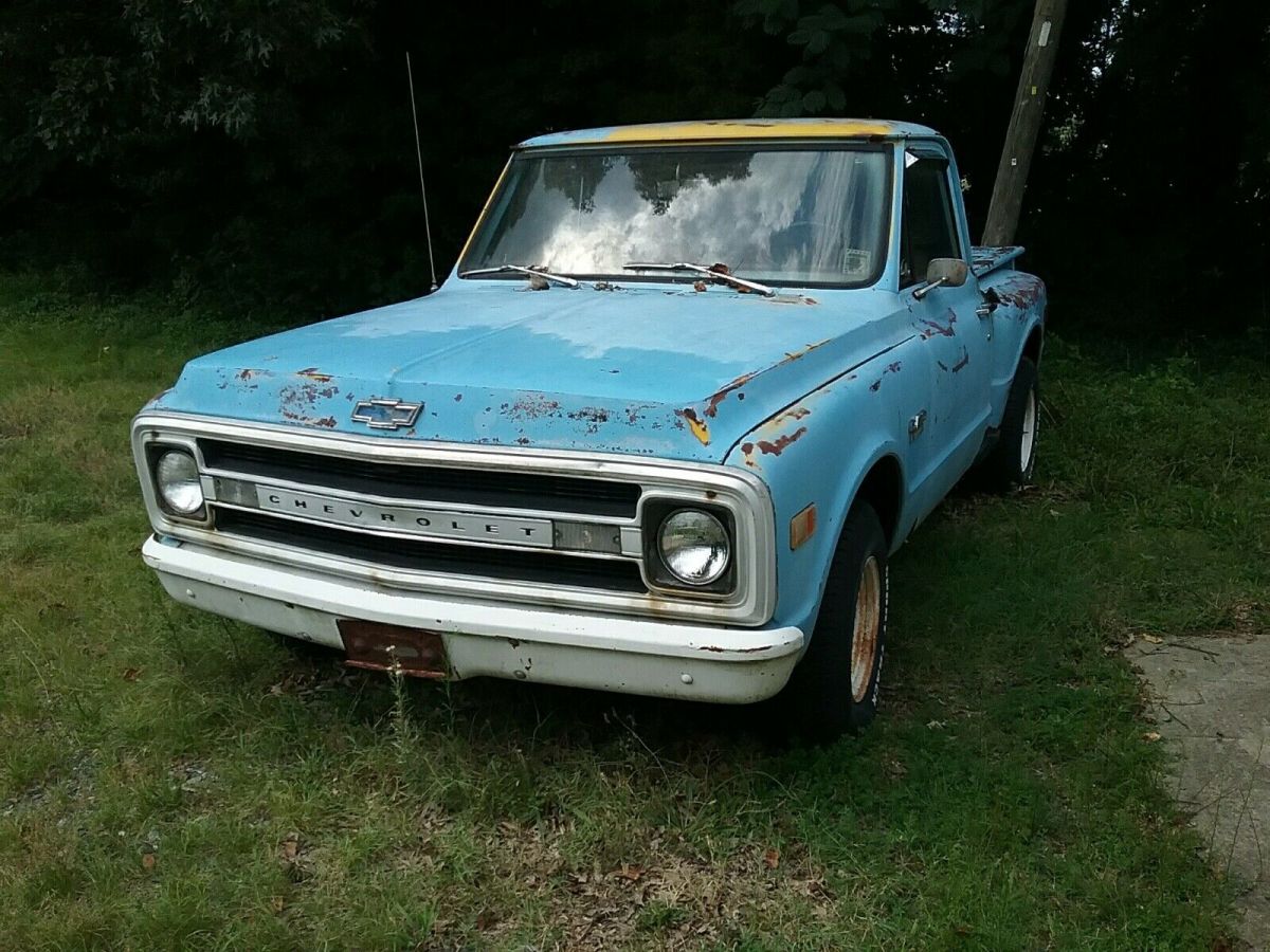1970 Blue Chevrolet C10/K10 Pickup