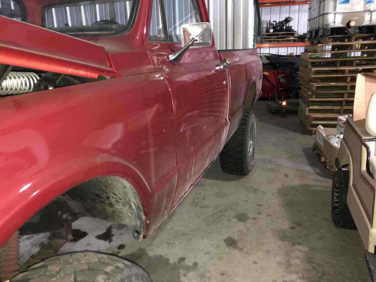 1970 Red Chevrolet C10/K10 Pickup