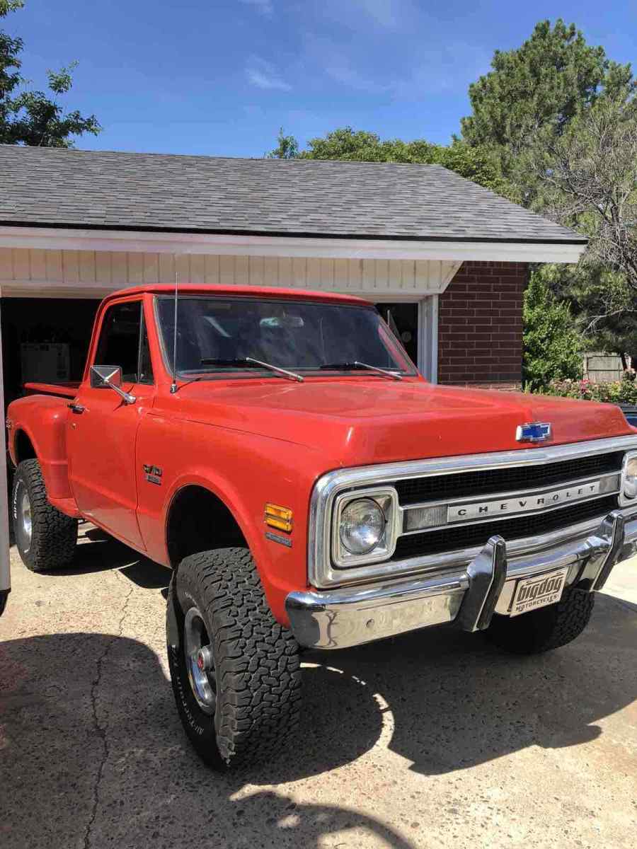 1970 Red Chevrolet C10/K10 Pickup