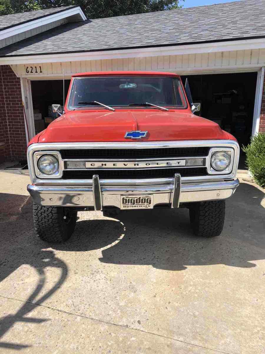 1970 Red Chevrolet C10/K10 Pickup