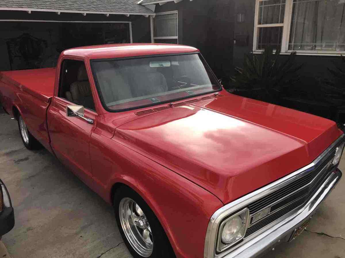 1970 Red Chevrolet C10/K10 Pickup